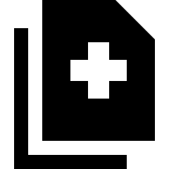 Merge PDF Icon from Sharp Solid Set