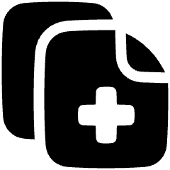 Merge PDF Icon from Plump Solid Set