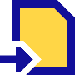 Move File Icon from Sharp Pop Set