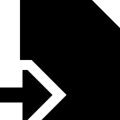Move File Icon from Sharp Solid Set
