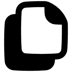 Multiple File 1 Icon from Plump Remix Set