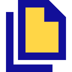 Multiple File 1 Icon from Sharp Pop Set