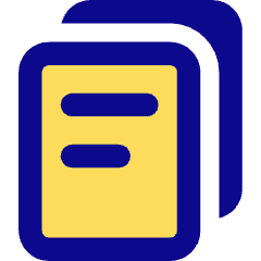 Multiple File 2 Icon from Core Pop Set