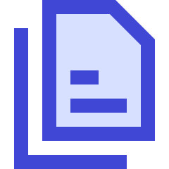 Multiple File 2 Icon from Sharp Duo Set