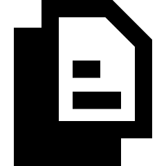 Multiple File 2 Icon from Sharp Remix Set