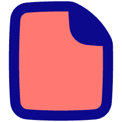 New File Icon from Plump Pop Set