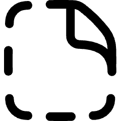 New File Dash Icon from Flex Line Set