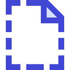 New File Dash Icon from Sharp Duo Set