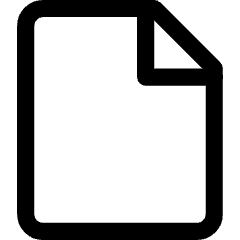 New File Icon from Core Line Set
