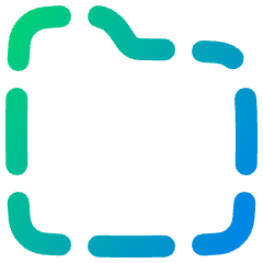 New Folder Dash Icon from Plump Gradient Set