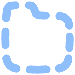 New Folder Dash Icon from Flex Flat Set