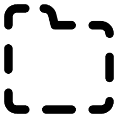 New Folder Dash Icon from Core Line Set