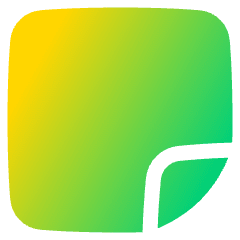 New Sticky Note Icon from Plump Gradient Set