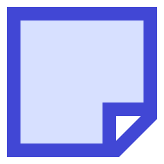 New Sticky Note Icon from Sharp Duo Set