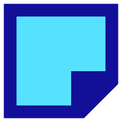 New Sticky Note Icon from Sharp Pop Set