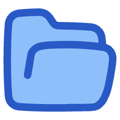 Open Folder Icon from Plump Duo Set