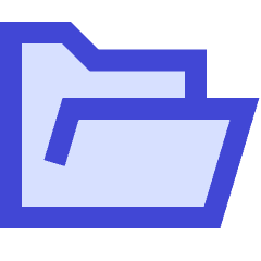 Open Folder Icon from Sharp Duo Set