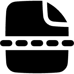 Page Break Icon from Plump Solid Set