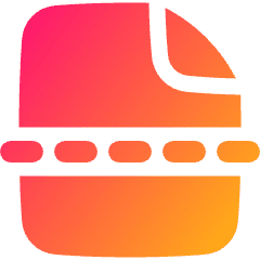 Page Break Icon from Plump Gradient Set