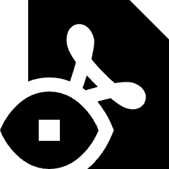 PDF Reader Icon from Sharp Solid Set