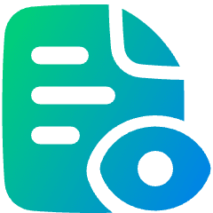 PDF Reader Icon from Plump Gradient Set