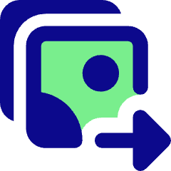 PDF To JPG Icon from Core Pop Set