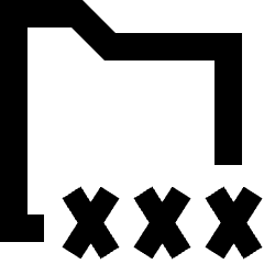 Porn Folder Icon from Sharp Remix Set