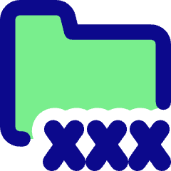 Porn Folder Icon from Core Pop Set