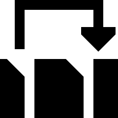 Reorder PDF Icon from Sharp Solid Set