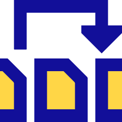 Reorder PDF Icon from Sharp Pop Set