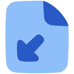Request Files Icon from Plump Flat Set