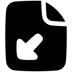 Request Files Icon from Plump Solid Set