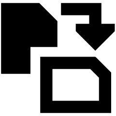 Rotate PDF Icon from Sharp Remix Set