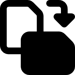 Rotate PDF Icon from Core Remix Set