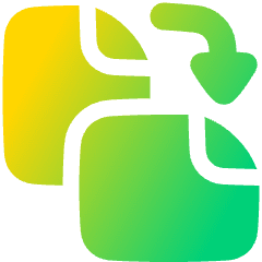 Rotate PDF Icon from Plump Gradient Set