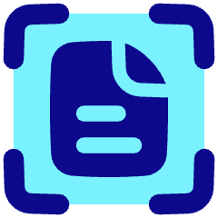 Scan Document Focus Icon from Plump Pop Set
