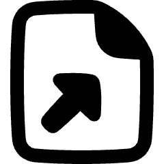 Share Send File Icon from Plump Remix Set
