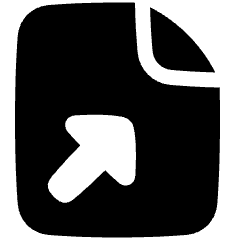 Share Send File Icon from Plump Solid Set