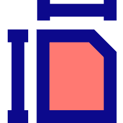 Size Icon from Sharp Pop Set