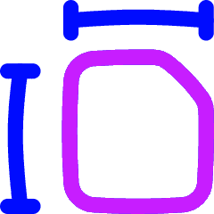 Size Icon from Flex Neon Set