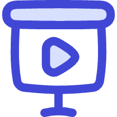 Slide Show Play Icon from Flex Duo Set