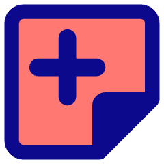 Sticky Note Add Icon from Core Pop Set