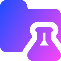 Test Folder Icon from Core Gradient Set