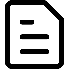 Text File Icon from Core Line Set