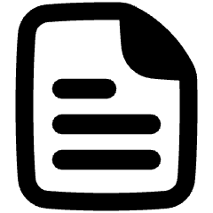Text File Icon from Plump Remix Set
