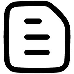 Text File Icon from Flex Line Set