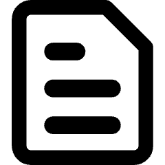 Text File Icon from Core Remix Set