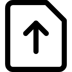 Upload File Icon from Core Line Set