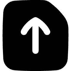 Upload File Icon from Flex Solid Set