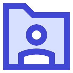 User Folder Icon from Sharp Duo Set
